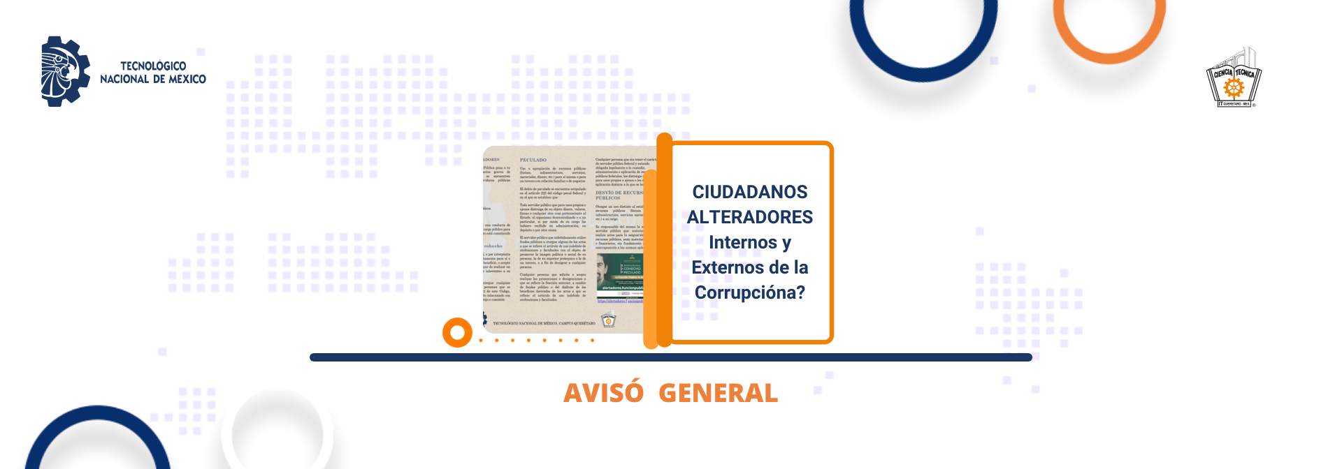 CIUDADANOS ALTERADORES Internos y Externos de la Corrupción