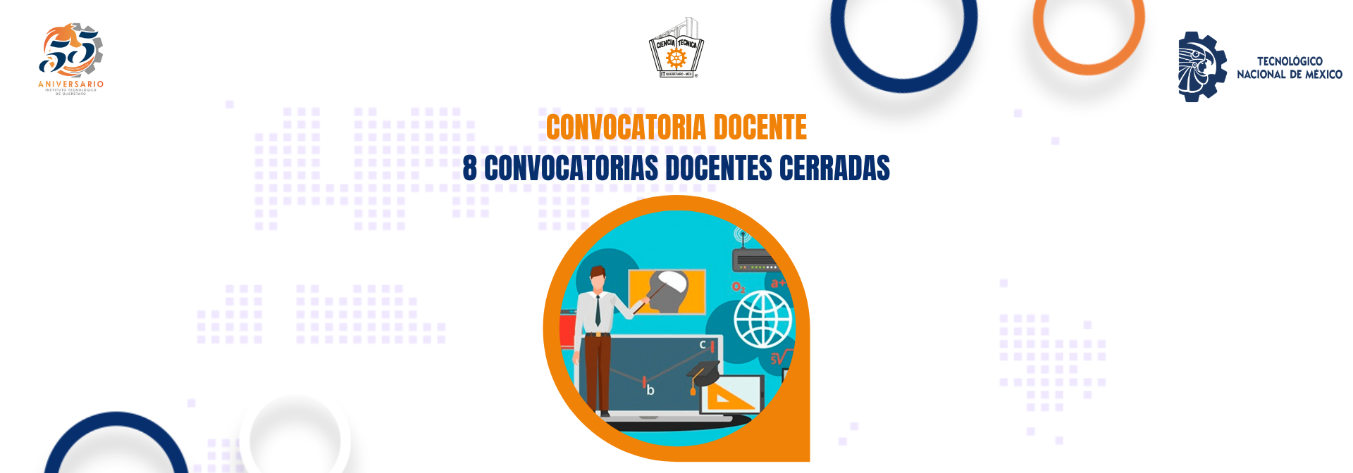 CONVOCATORIA PARA DOCENTES CERRADA.