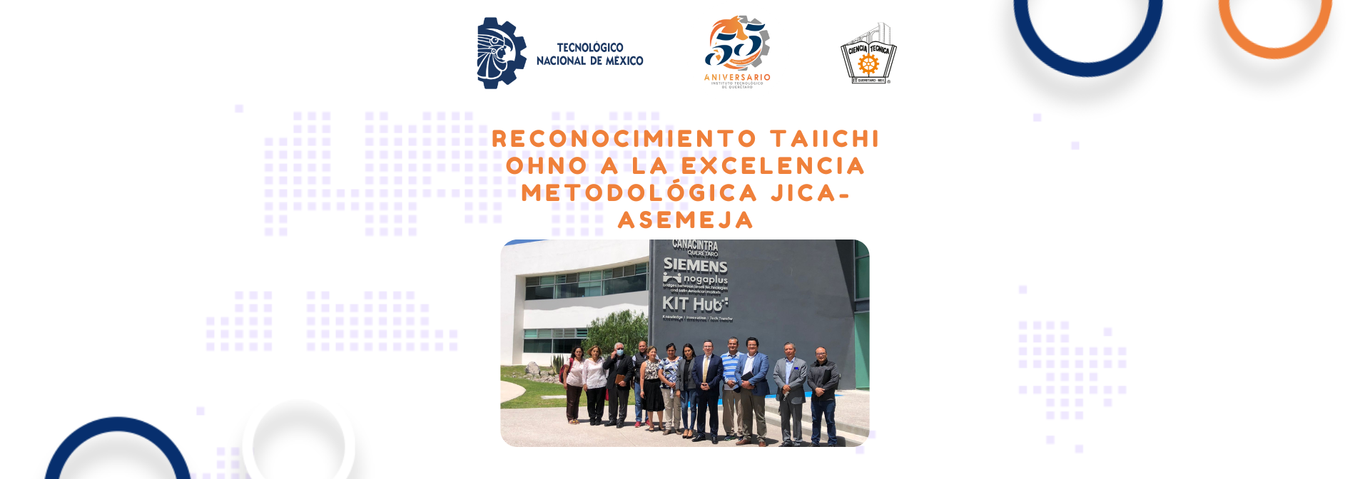 RECONOCIMIENTO TAIICHI OHNO A LA EXCELENCIA METODOLÓGICA JICA-ASEMEJA