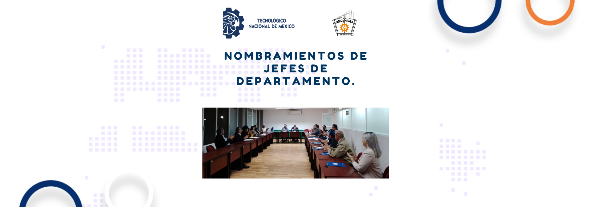 Nombramientos de jefes de departamento.